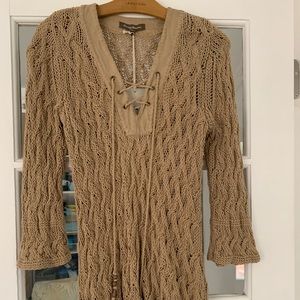 Tommy Bahama Woven Sweater Tunic/Coverup